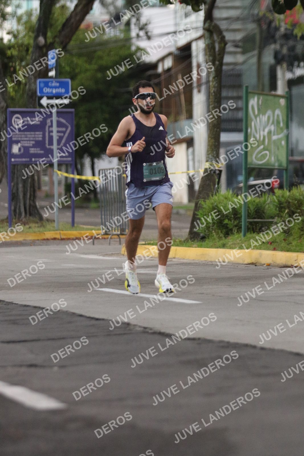 Foto de ADIDAS SPLITS GUADALAJARA 15K / 30K en Av. San Ignacio esquina Av. Ignacio L. Vallarta, Zapopan a las 06:46 · dorsal 109