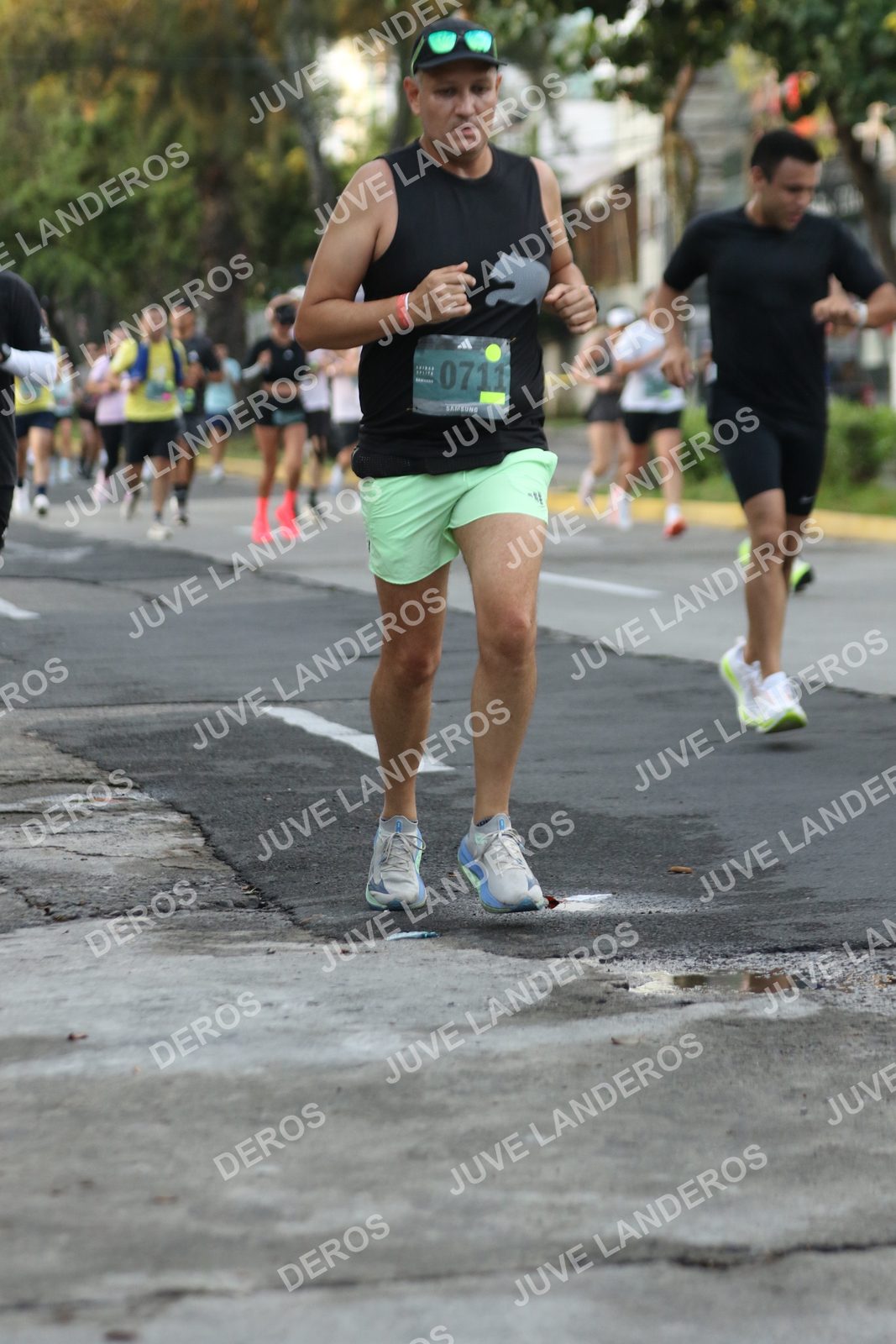Foto de ADIDAS SPLITS GUADALAJARA 15K / 30K en Av. San Ignacio esquina Av. Ignacio L. Vallarta, Zapopan a las 07:07 · dorsal 711