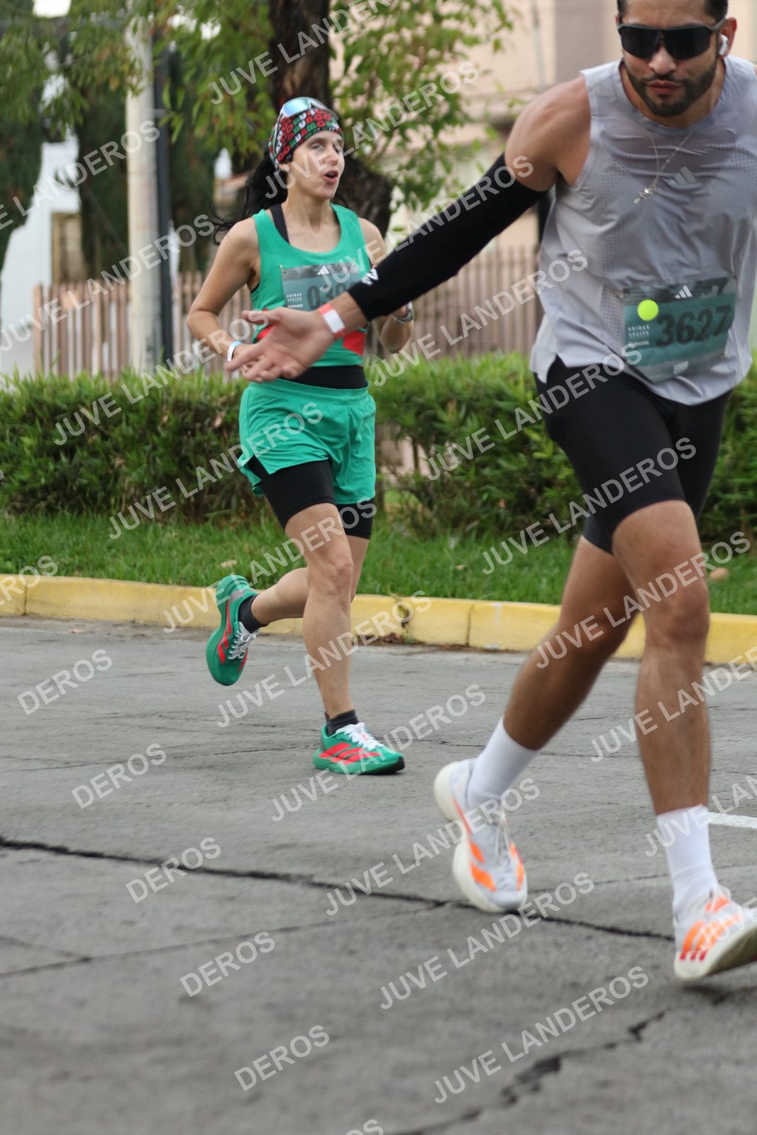 Foto de ADIDAS SPLITS GUADALAJARA 15K / 30K en Av. San Ignacio esquina Av. Ignacio L. Vallarta, Zapopan a las 07:01 · dorsal 3627, 30