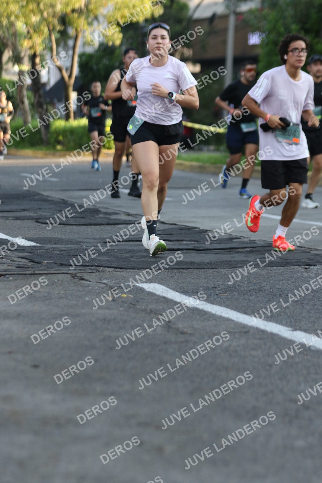 Foto de ADIDAS SPLITS GUADALAJARA 15K / 30K en Av. San Ignacio esquina Av. Ignacio L. Vallarta, Zapopan a las 07:30 · dorsal 2043