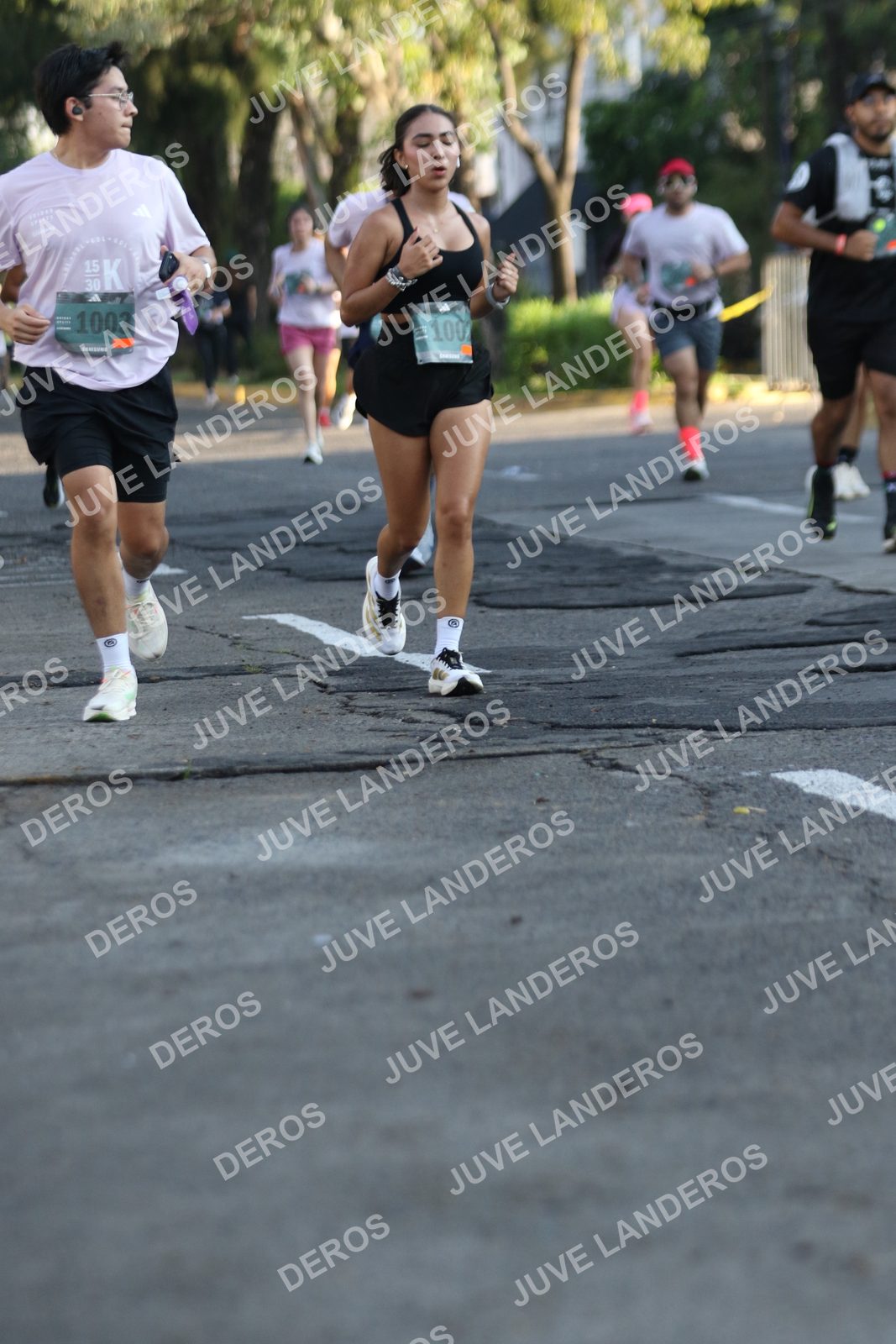 Foto de ADIDAS SPLITS GUADALAJARA 15K / 30K en Av. San Ignacio esquina Av. Ignacio L. Vallarta, Zapopan a las 07:45 · dorsal 1003, 30, 15