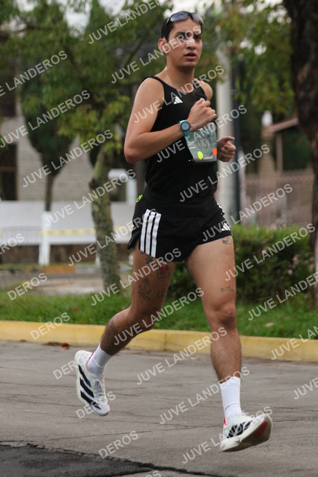Foto de ADIDAS SPLITS GUADALAJARA 15K / 30K en Av. San Ignacio esquina Av. Ignacio L. Vallarta, Zapopan a las 06:47 · dorsal 313