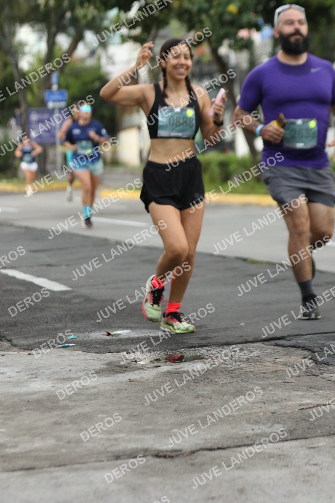 Foto de ADIDAS SPLITS GUADALAJARA 15K / 30K en Av. San Ignacio esquina Av. Ignacio L. Vallarta, Zapopan a las 06:59 · dorsal 888