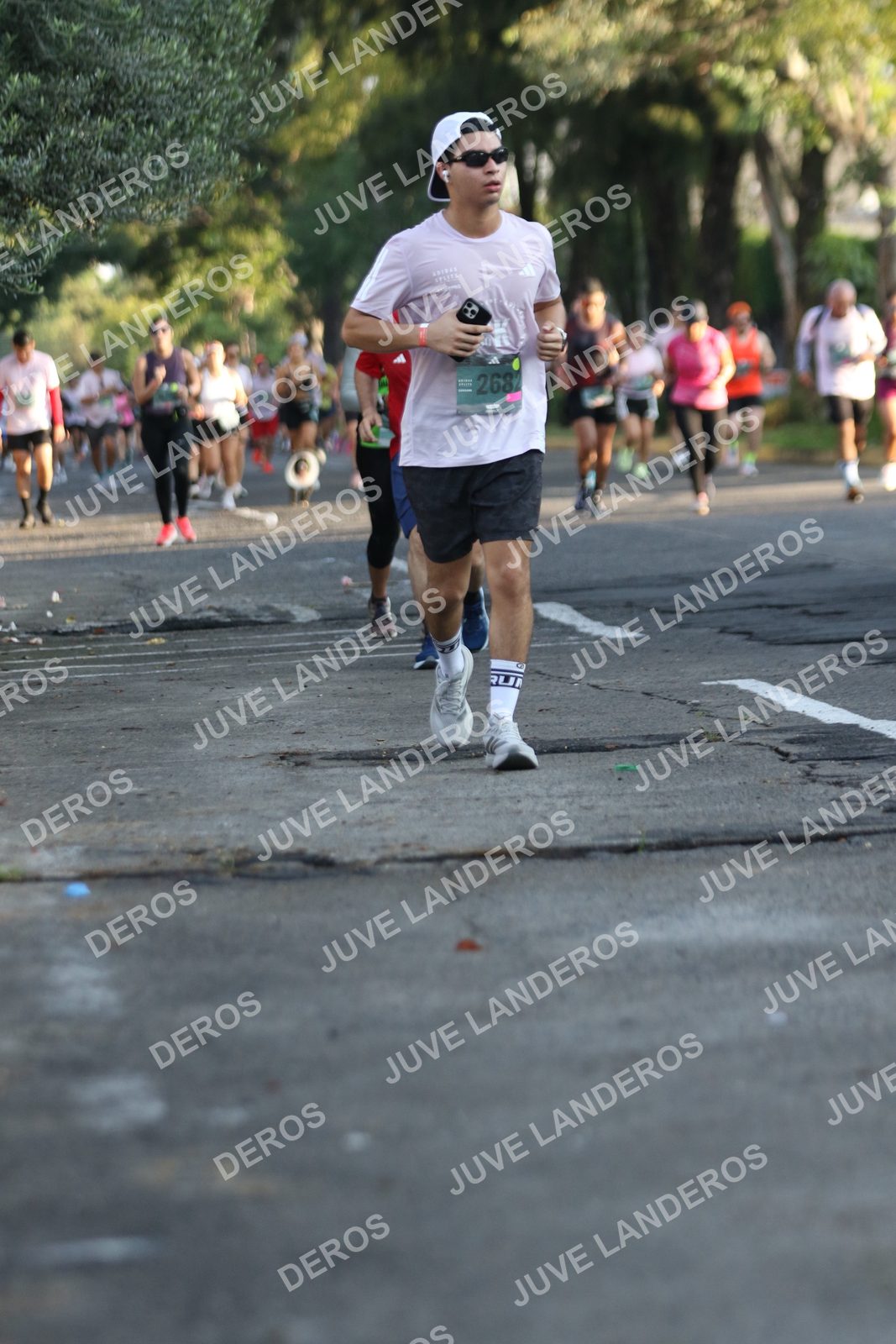 Foto de ADIDAS SPLITS GUADALAJARA 15K / 30K en Av. San Ignacio esquina Av. Ignacio L. Vallarta, Zapopan a las 07:37 · dorsal 268