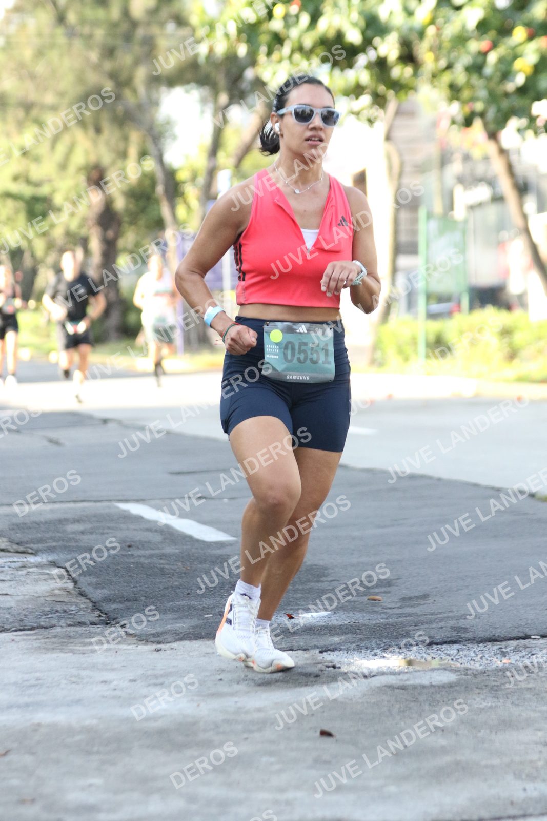 Foto de ADIDAS SPLITS GUADALAJARA 15K / 30K en Av. San Ignacio esquina Av. Ignacio L. Vallarta, Zapopan a las 08:21 · dorsal 551