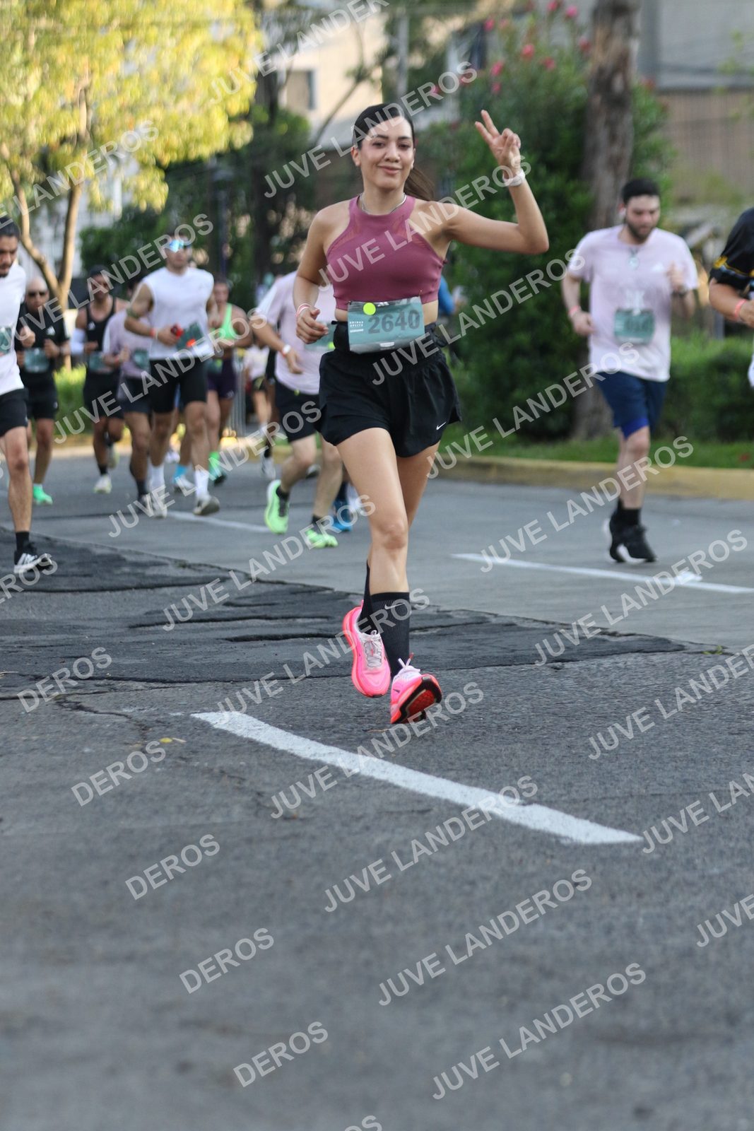 Foto de ADIDAS SPLITS GUADALAJARA 15K / 30K en Av. San Ignacio esquina Av. Ignacio L. Vallarta, Zapopan a las 07:33 · dorsal 2640