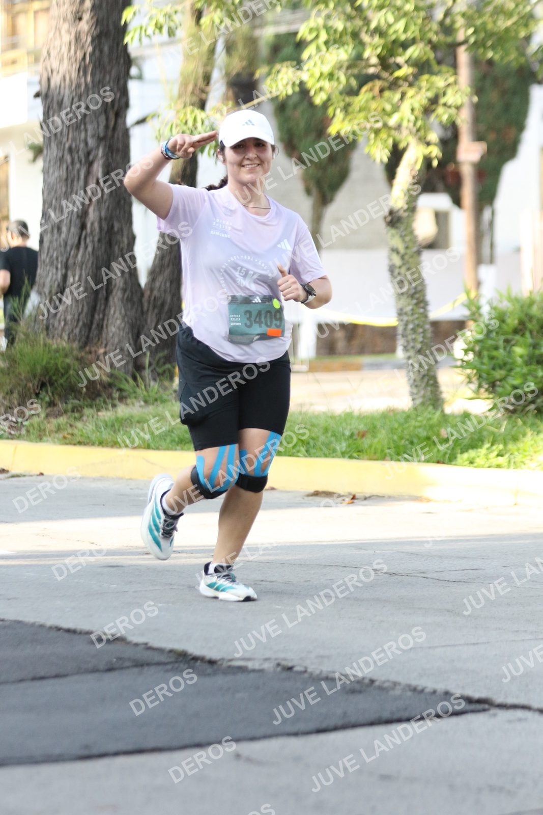 Foto de ADIDAS SPLITS GUADALAJARA 15K / 30K en Av. San Ignacio esquina Av. Ignacio L. Vallarta, Zapopan a las 08:26 · dorsal 3409, 15