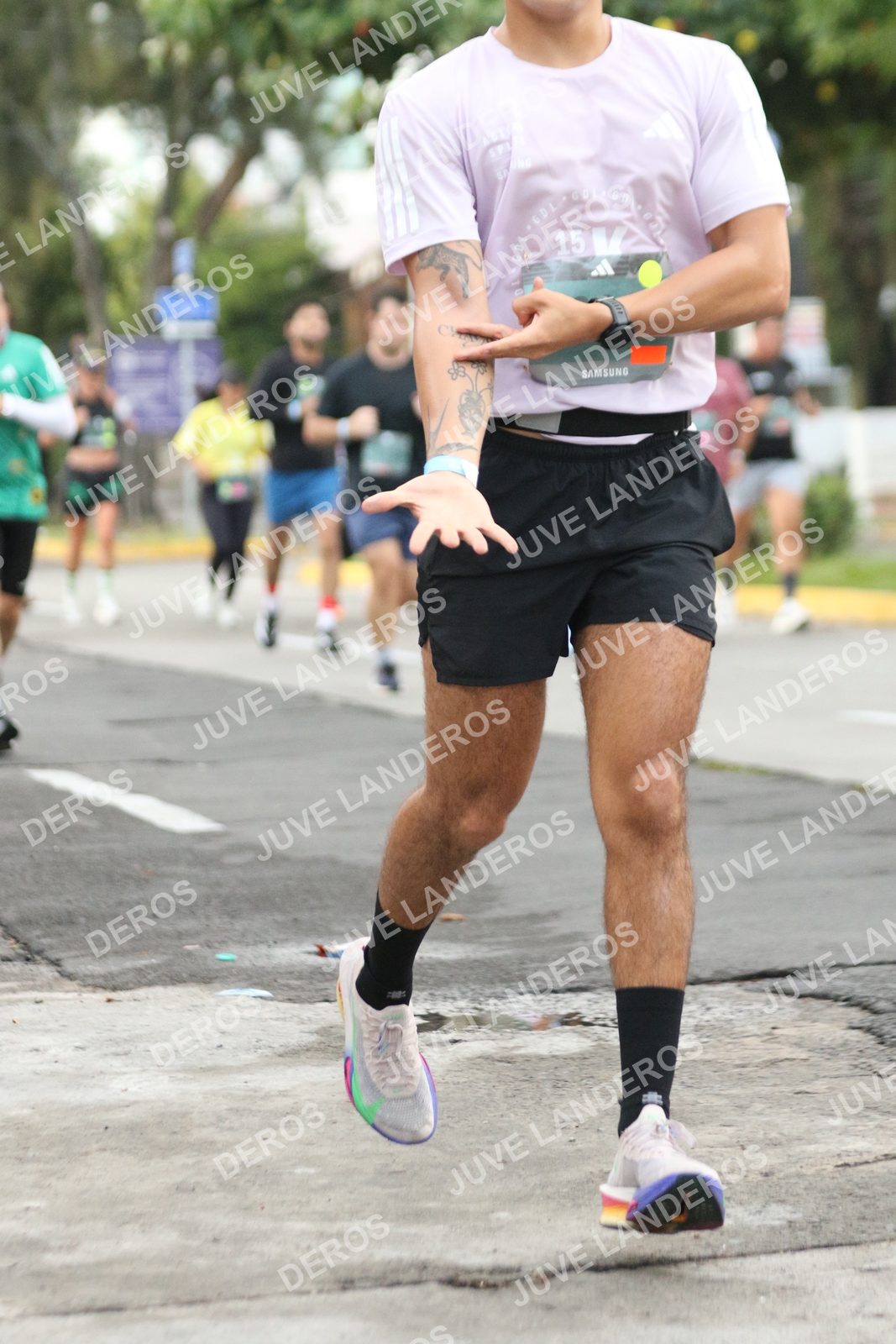 Foto de ADIDAS SPLITS GUADALAJARA 15K / 30K en Av. San Ignacio esquina Av. Ignacio L. Vallarta, Zapopan a las 06:58 · dorsal 15