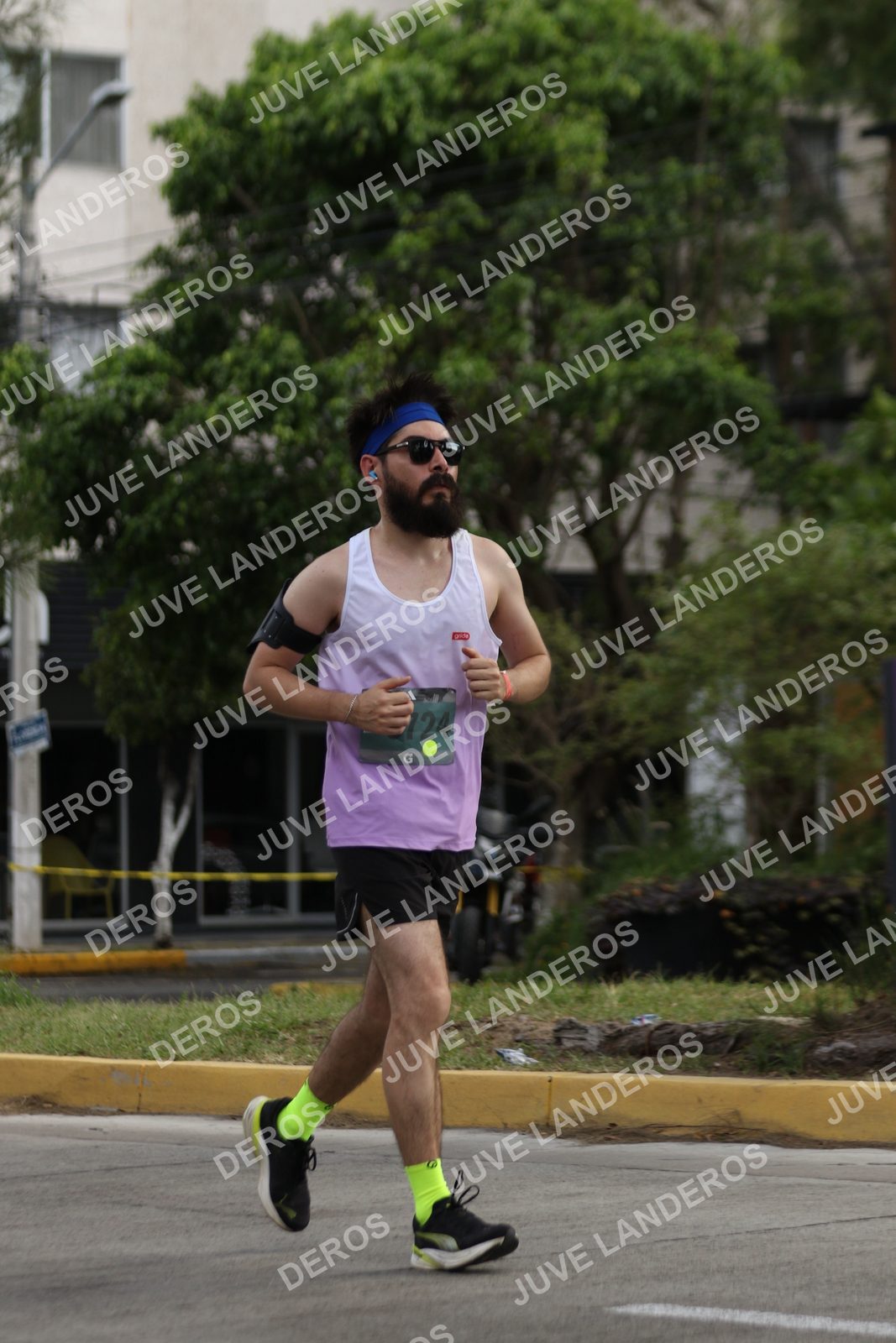Foto de ADIDAS SPLITS GUADALAJARA 15K / 30K en Av. San Ignacio esquina Av. Ignacio L. Vallarta, Zapopan a las 09:07 · dorsal 124