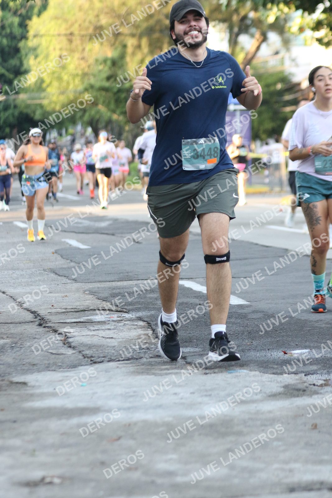 Foto de ADIDAS SPLITS GUADALAJARA 15K / 30K en Av. San Ignacio esquina Av. Ignacio L. Vallarta, Zapopan a las 07:19 · dorsal 3448, 23