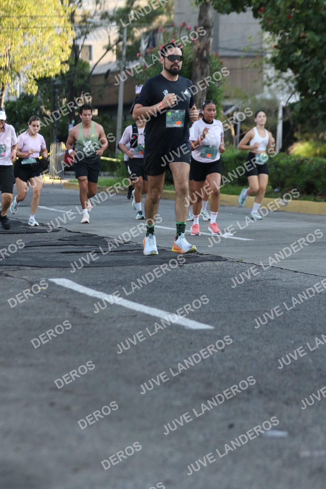 Foto de ADIDAS SPLITS GUADALAJARA 15K / 30K en Av. San Ignacio esquina Av. Ignacio L. Vallarta, Zapopan a las 07:36 · dorsal 560