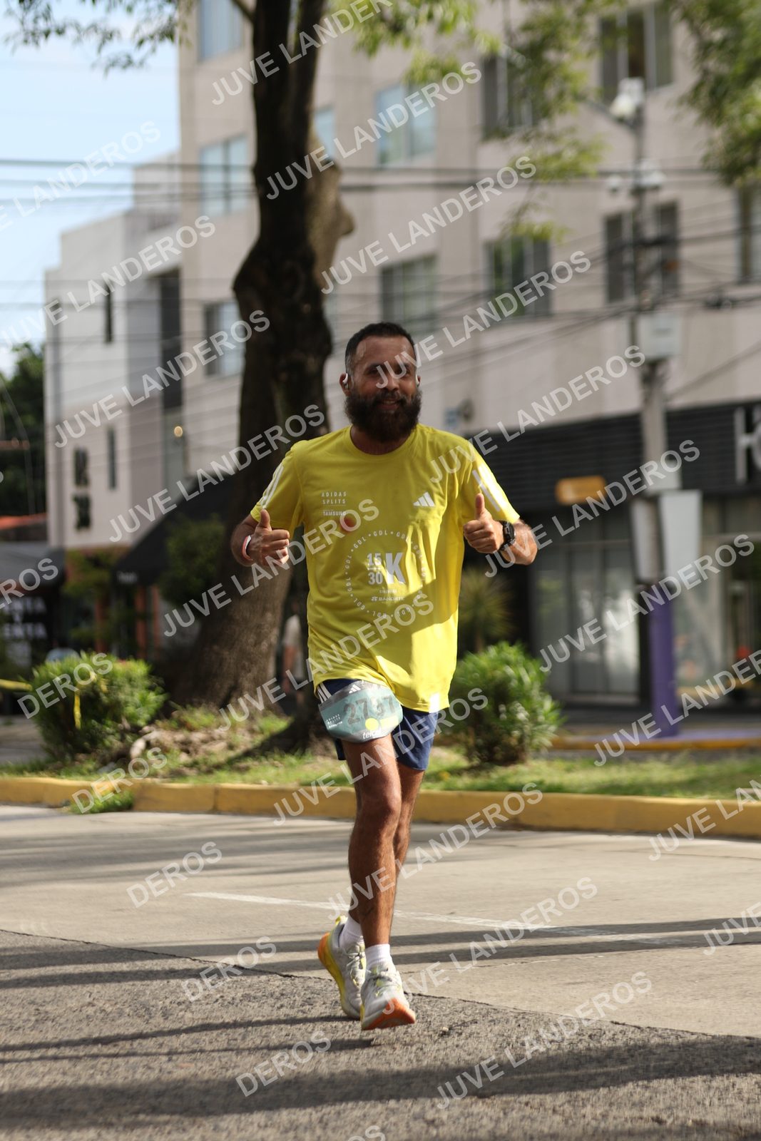 Foto de ADIDAS SPLITS GUADALAJARA 15K / 30K en Av. San Ignacio esquina Av. Ignacio L. Vallarta, Zapopan a las 09:12 · dorsal 100