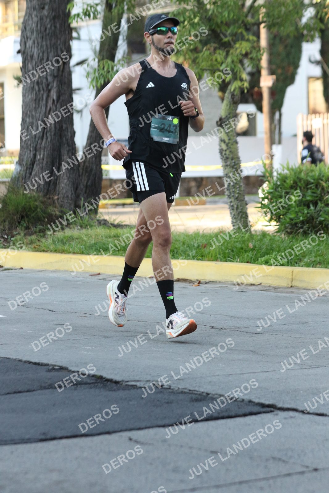 Foto de ADIDAS SPLITS GUADALAJARA 15K / 30K en Av. San Ignacio esquina Av. Ignacio L. Vallarta, Zapopan a las 08:02 · dorsal 243
