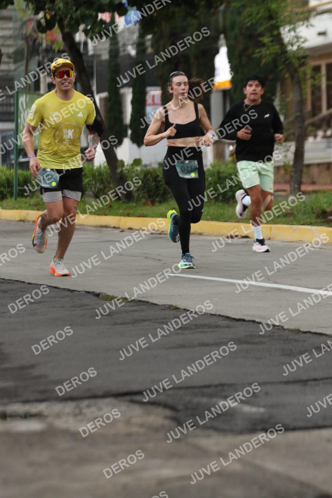Foto de ADIDAS SPLITS GUADALAJARA 15K / 30K en Av. San Ignacio esquina Av. Ignacio L. Vallarta, Zapopan a las 06:51 · dorsal 418
