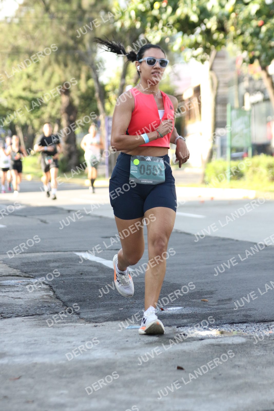 Foto de ADIDAS SPLITS GUADALAJARA 15K / 30K en Av. San Ignacio esquina Av. Ignacio L. Vallarta, Zapopan a las 08:21 · dorsal 551