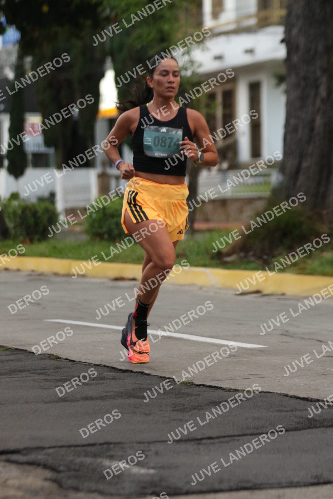 Foto de ADIDAS SPLITS GUADALAJARA 15K / 30K en Av. San Ignacio esquina Av. Ignacio L. Vallarta, Zapopan a las 06:49 · dorsal 874