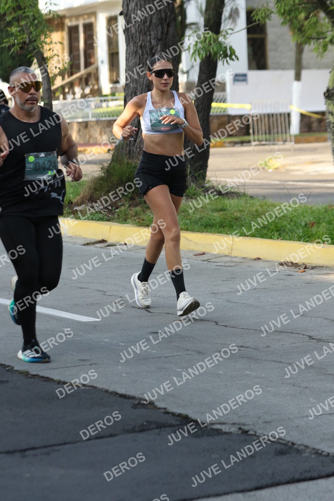 Foto de ADIDAS SPLITS GUADALAJARA 15K / 30K en Av. San Ignacio esquina Av. Ignacio L. Vallarta, Zapopan a las 08:12 · dorsal 424