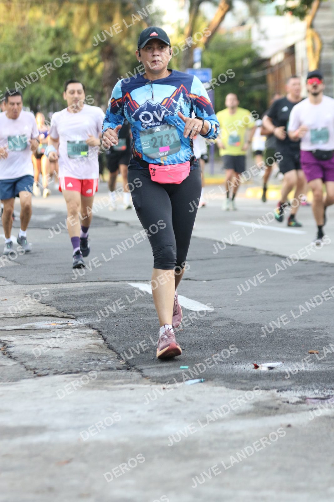 Foto de ADIDAS SPLITS GUADALAJARA 15K / 30K en Av. San Ignacio esquina Av. Ignacio L. Vallarta, Zapopan a las 07:11 · dorsal 2731, 688