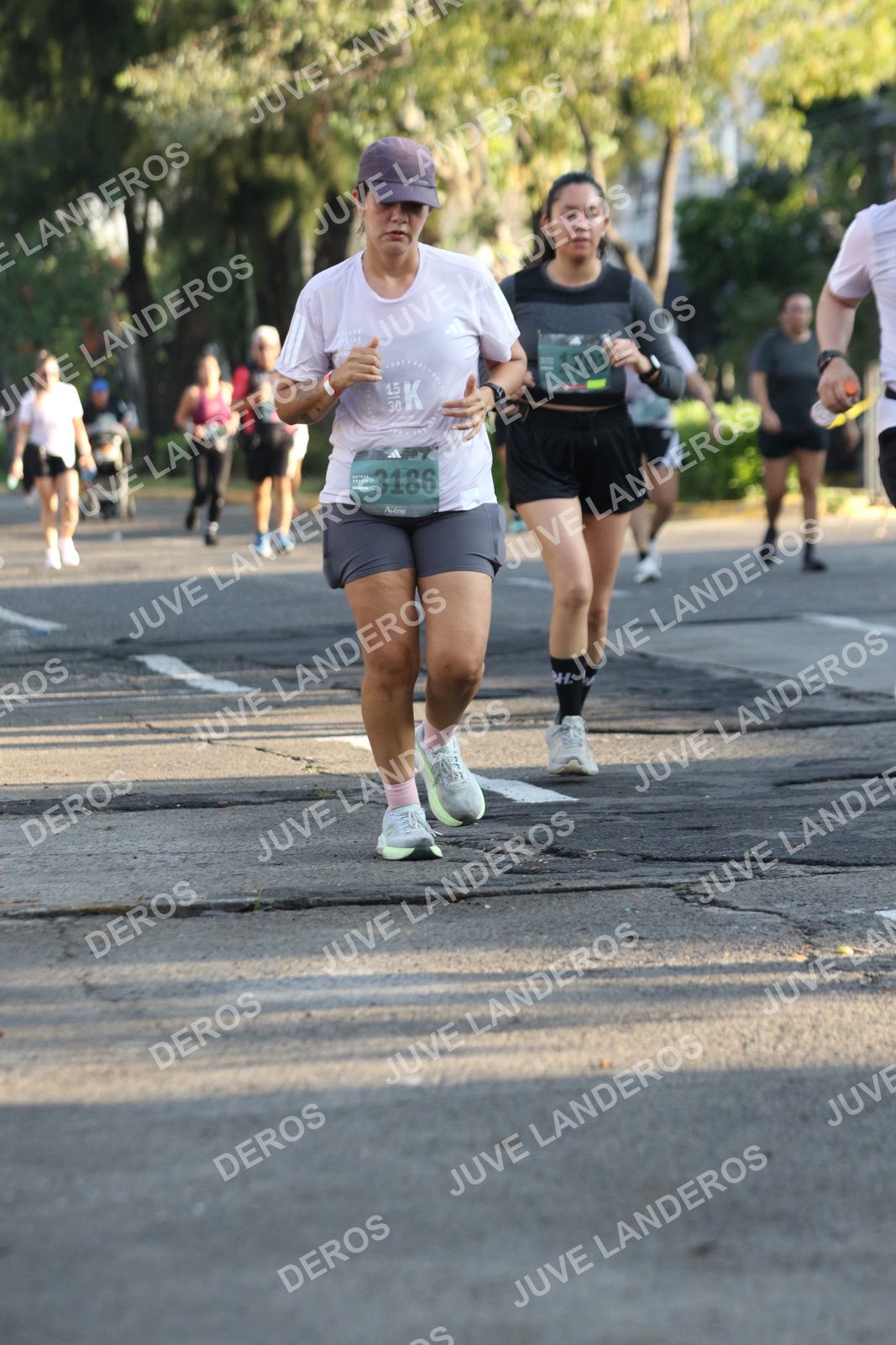 Foto de ADIDAS SPLITS GUADALAJARA 15K / 30K en Av. San Ignacio esquina Av. Ignacio L. Vallarta, Zapopan a las 07:52 · dorsal 3186, 30