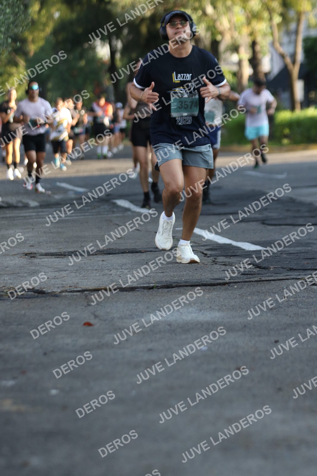 Foto de ADIDAS SPLITS GUADALAJARA 15K / 30K en Av. San Ignacio esquina Av. Ignacio L. Vallarta, Zapopan a las 07:43 · dorsal 3574