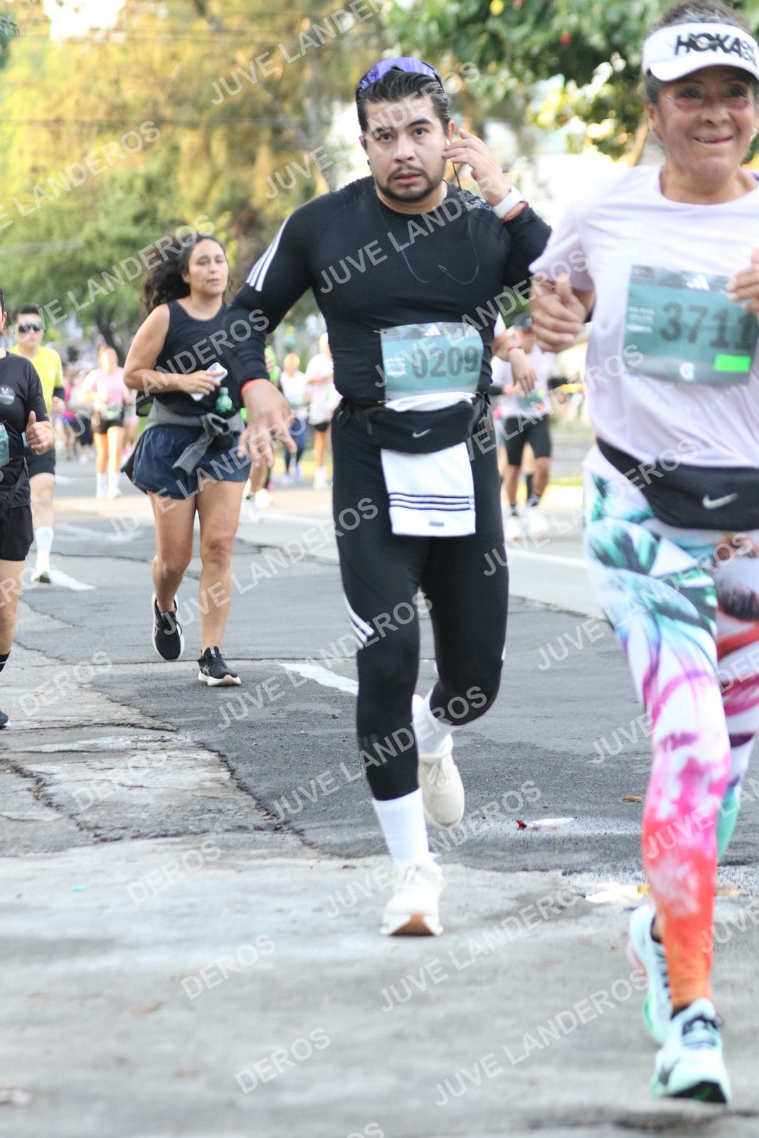 Foto de ADIDAS SPLITS GUADALAJARA 15K / 30K en Av. San Ignacio esquina Av. Ignacio L. Vallarta, Zapopan a las 07:14 · dorsal 209, 3711
