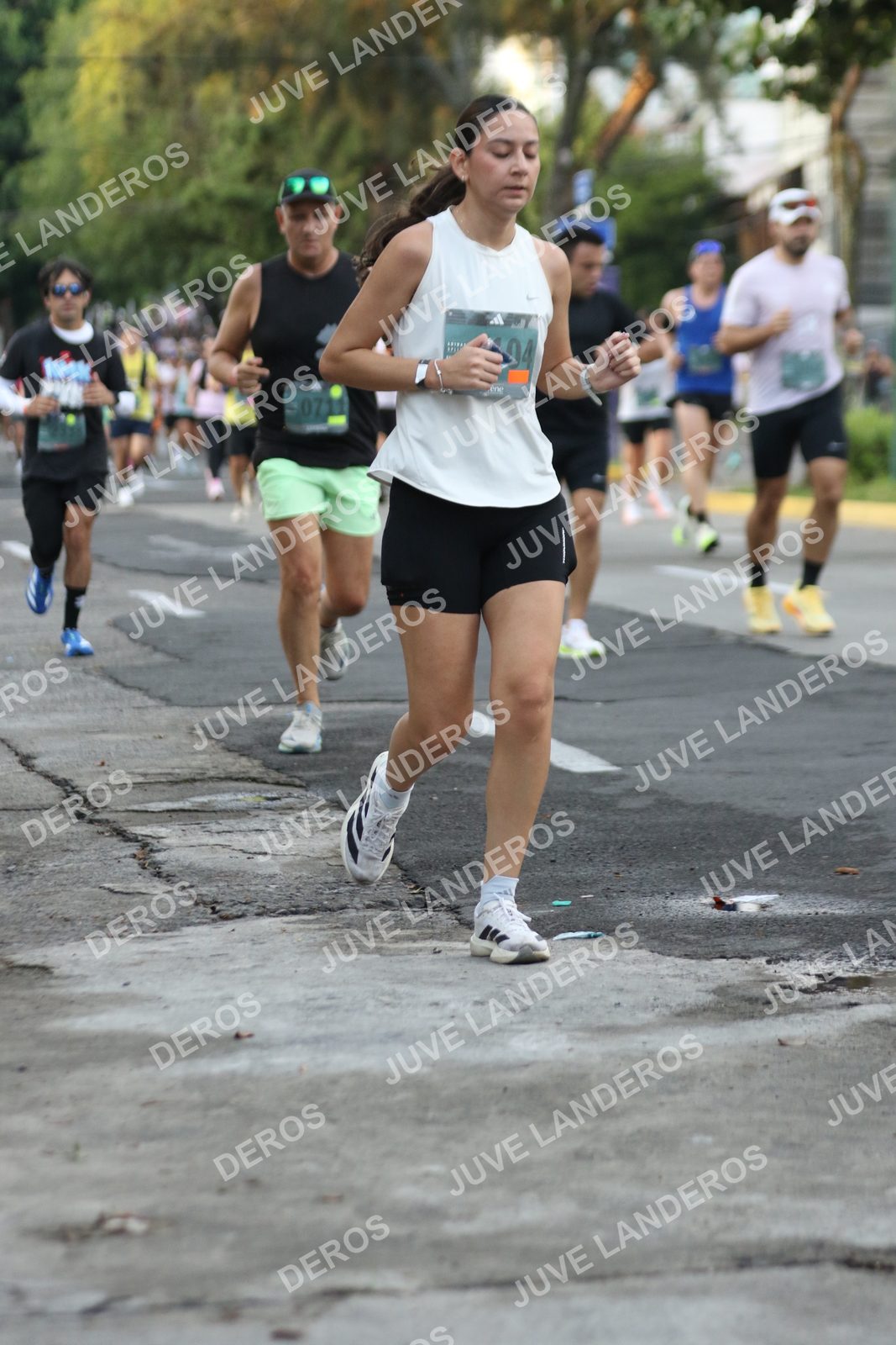 Foto de ADIDAS SPLITS GUADALAJARA 15K / 30K en Av. San Ignacio esquina Av. Ignacio L. Vallarta, Zapopan a las 07:07 · dorsal 711