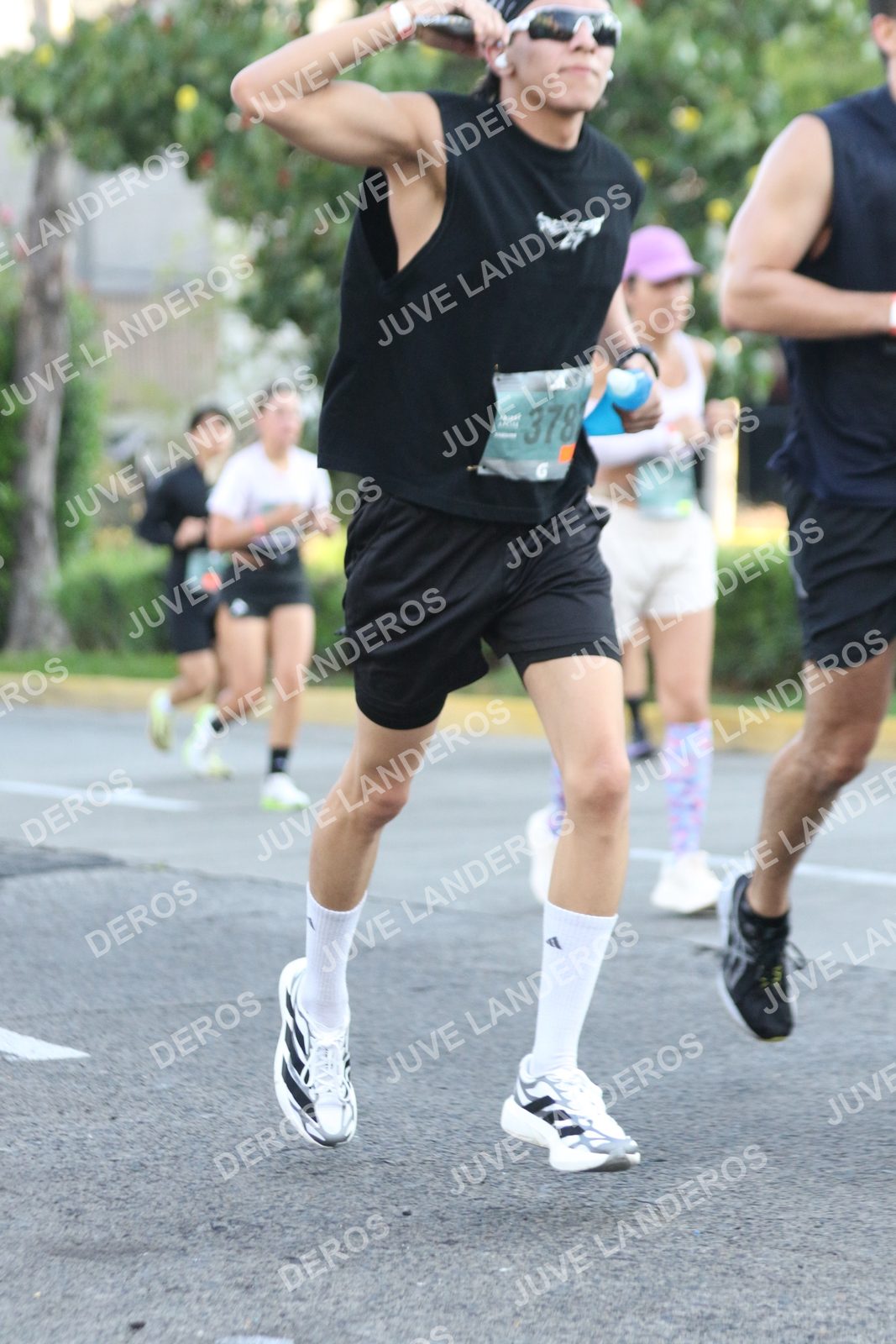 Foto de ADIDAS SPLITS GUADALAJARA 15K / 30K en Av. San Ignacio esquina Av. Ignacio L. Vallarta, Zapopan a las 07:38 · dorsal 378
