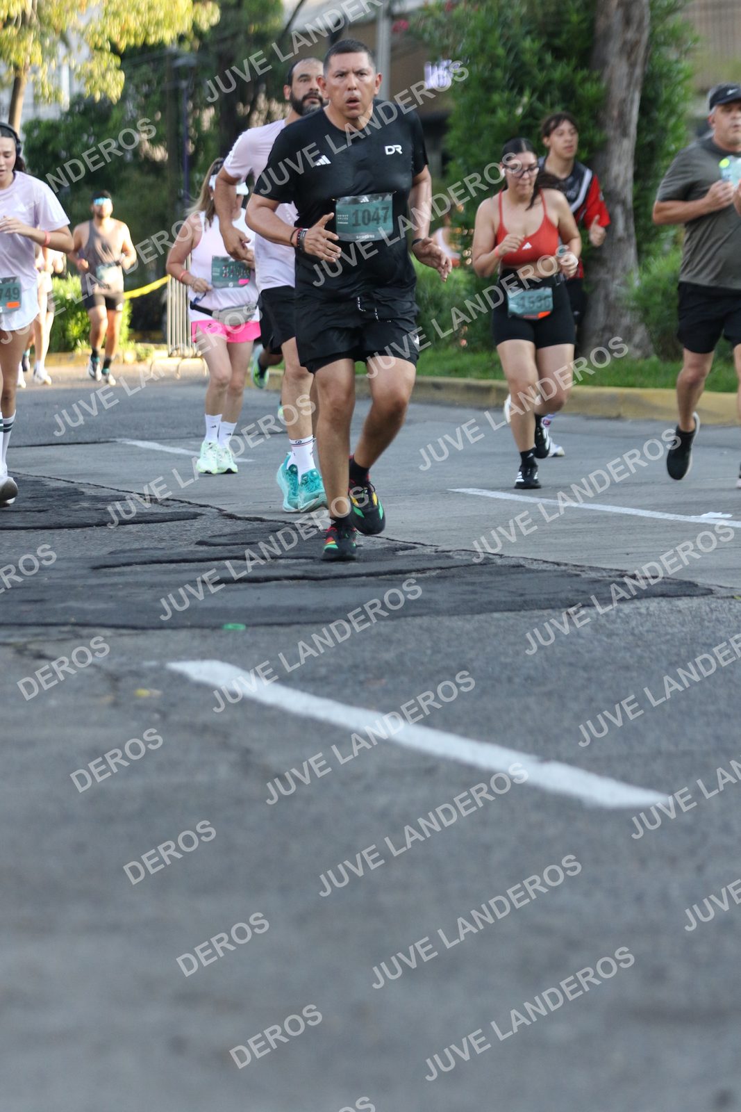 Foto de ADIDAS SPLITS GUADALAJARA 15K / 30K en Av. San Ignacio esquina Av. Ignacio L. Vallarta, Zapopan a las 07:38 · dorsal 1047, 49