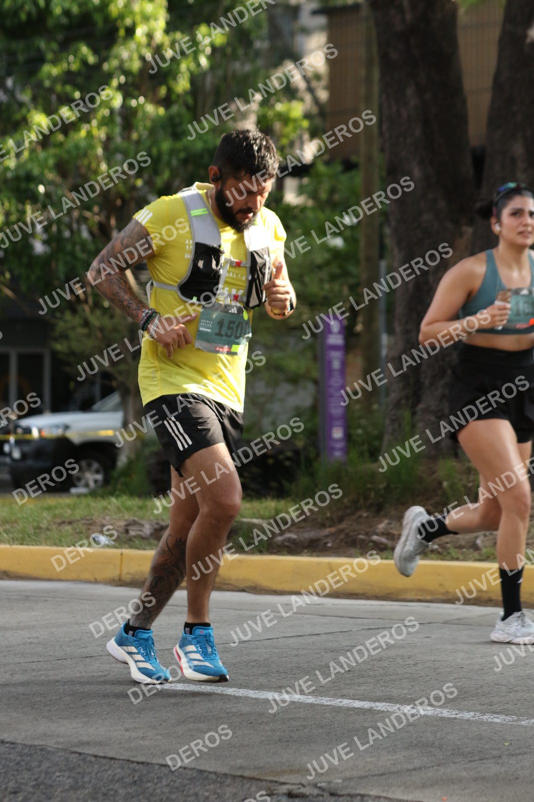 Foto de ADIDAS SPLITS GUADALAJARA 15K / 30K en Av. San Ignacio esquina Av. Ignacio L. Vallarta, Zapopan a las 08:46 · dorsal 1500