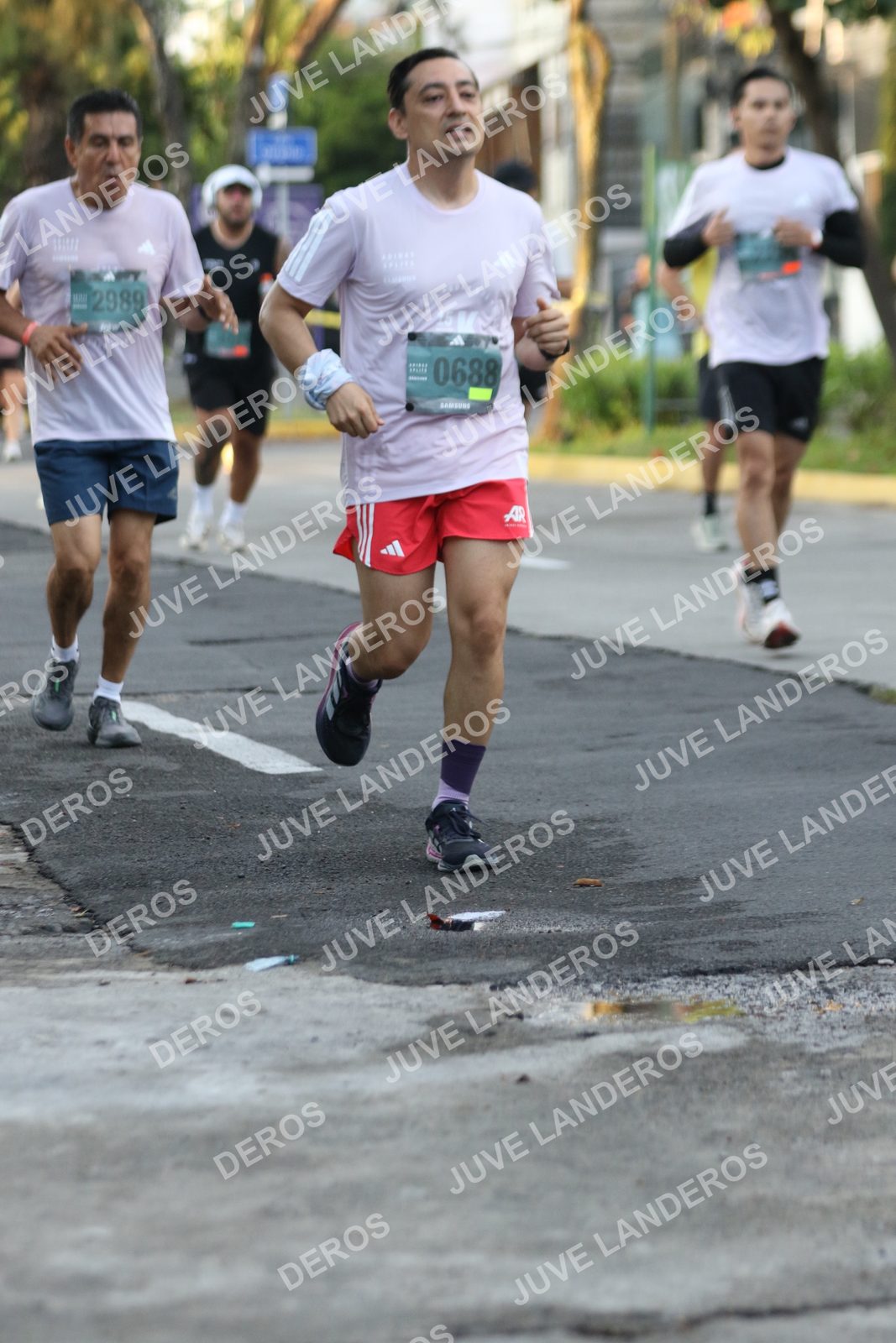 Foto de ADIDAS SPLITS GUADALAJARA 15K / 30K en Av. San Ignacio esquina Av. Ignacio L. Vallarta, Zapopan a las 07:11 · dorsal 688, 2989