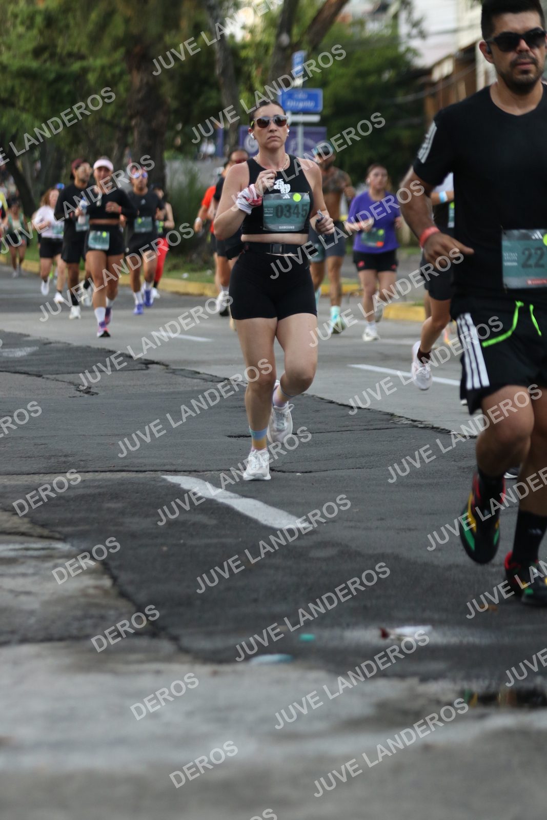 Foto de ADIDAS SPLITS GUADALAJARA 15K / 30K en Av. San Ignacio esquina Av. Ignacio L. Vallarta, Zapopan a las 07:06 · dorsal 22, 345