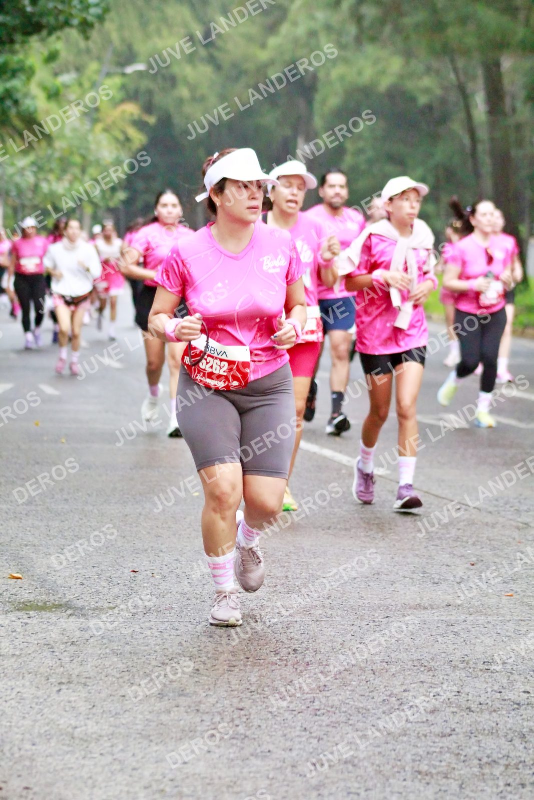 Foto del BARBIE RUN GUADALAJARA en Paseo Andares, Blvd. Puerta de Hierro 4965, Zapopan a las 07:06 · Ruta