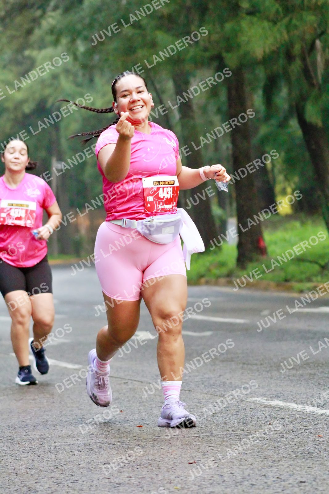 Foto del BARBIE RUN GUADALAJARA en Paseo Andares, Blvd. Puerta de Hierro 4965, Zapopan a las 07:17 · Ruta