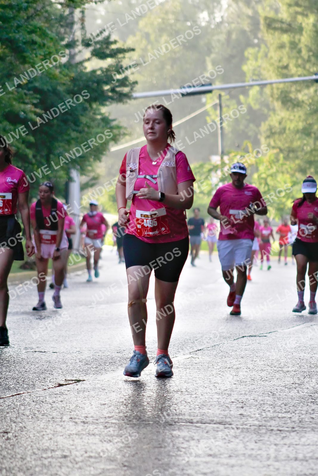 Foto del BARBIE RUN GUADALAJARA en Paseo Andares, Blvd. Puerta de Hierro 4965, Zapopan a las 07:42 · Ruta · dorsal 4495