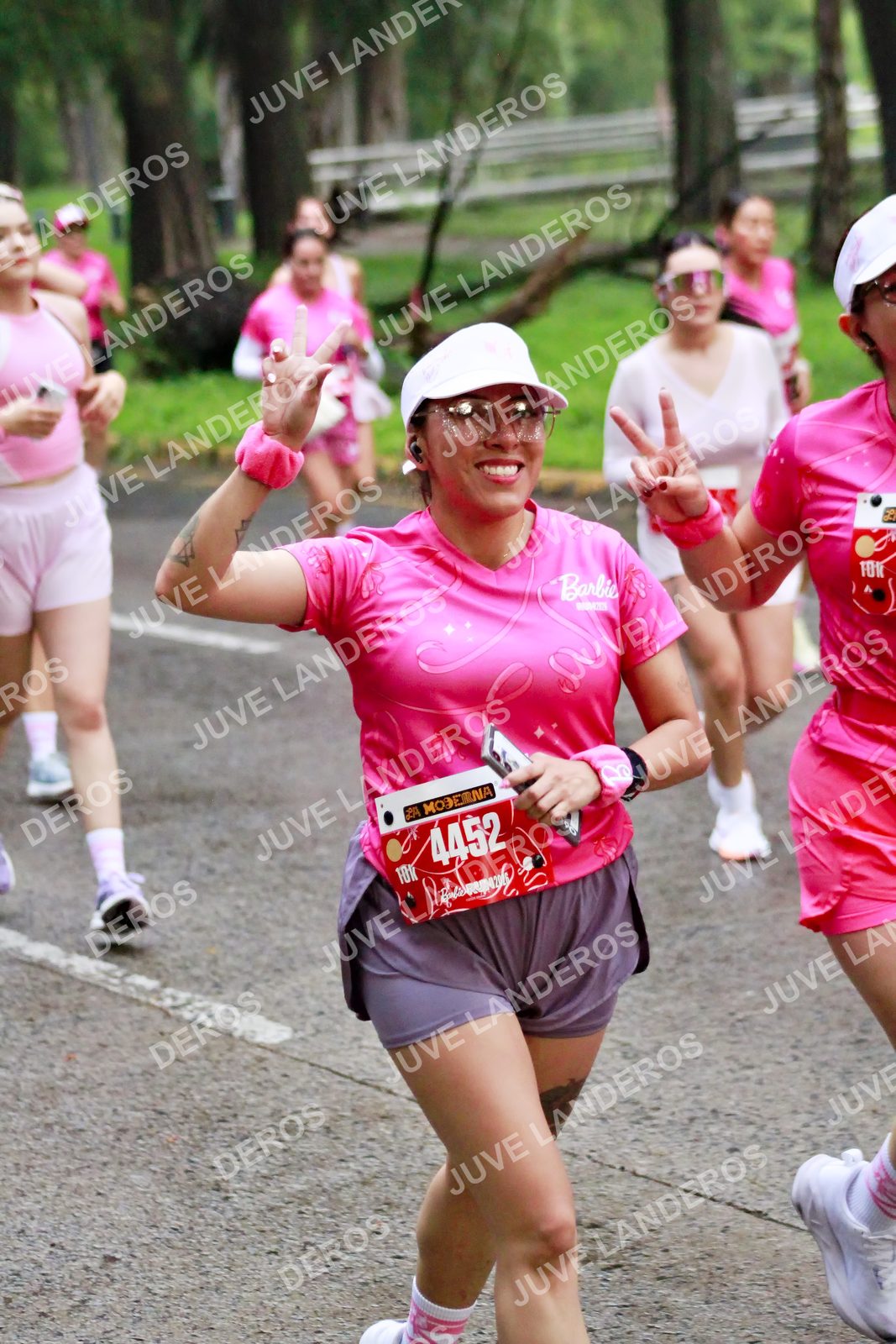 Foto del BARBIE RUN GUADALAJARA en Paseo Andares, Blvd. Puerta de Hierro 4965, Zapopan a las 07:04 · Ruta