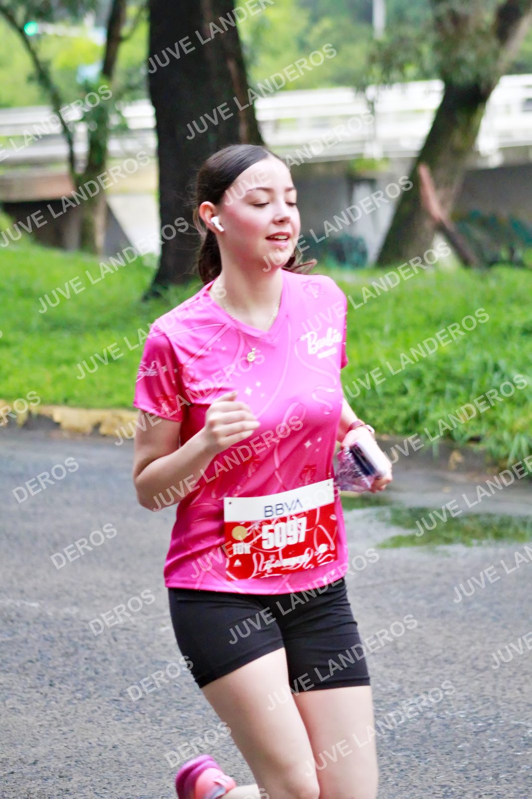 Foto del BARBIE RUN GUADALAJARA en Paseo Andares, Blvd. Puerta de Hierro 4965, Zapopan a las 07:09 · Ruta