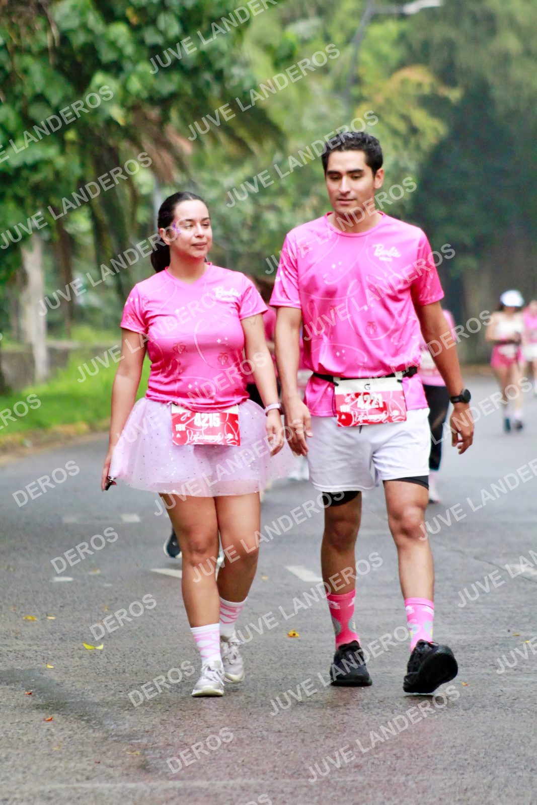 Foto del BARBIE RUN GUADALAJARA en Paseo Andares, Blvd. Puerta de Hierro 4965, Zapopan a las 07:09 · Ruta