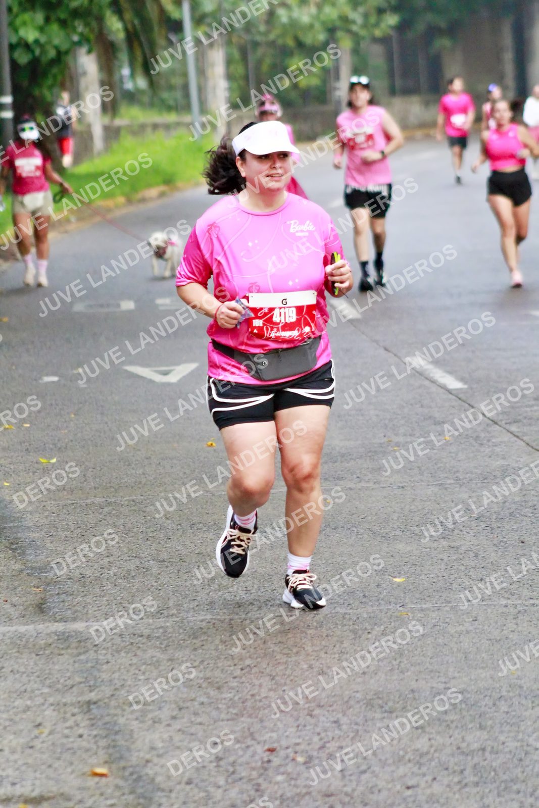 Foto del BARBIE RUN GUADALAJARA en Paseo Andares, Blvd. Puerta de Hierro 4965, Zapopan a las 07:10 · Ruta