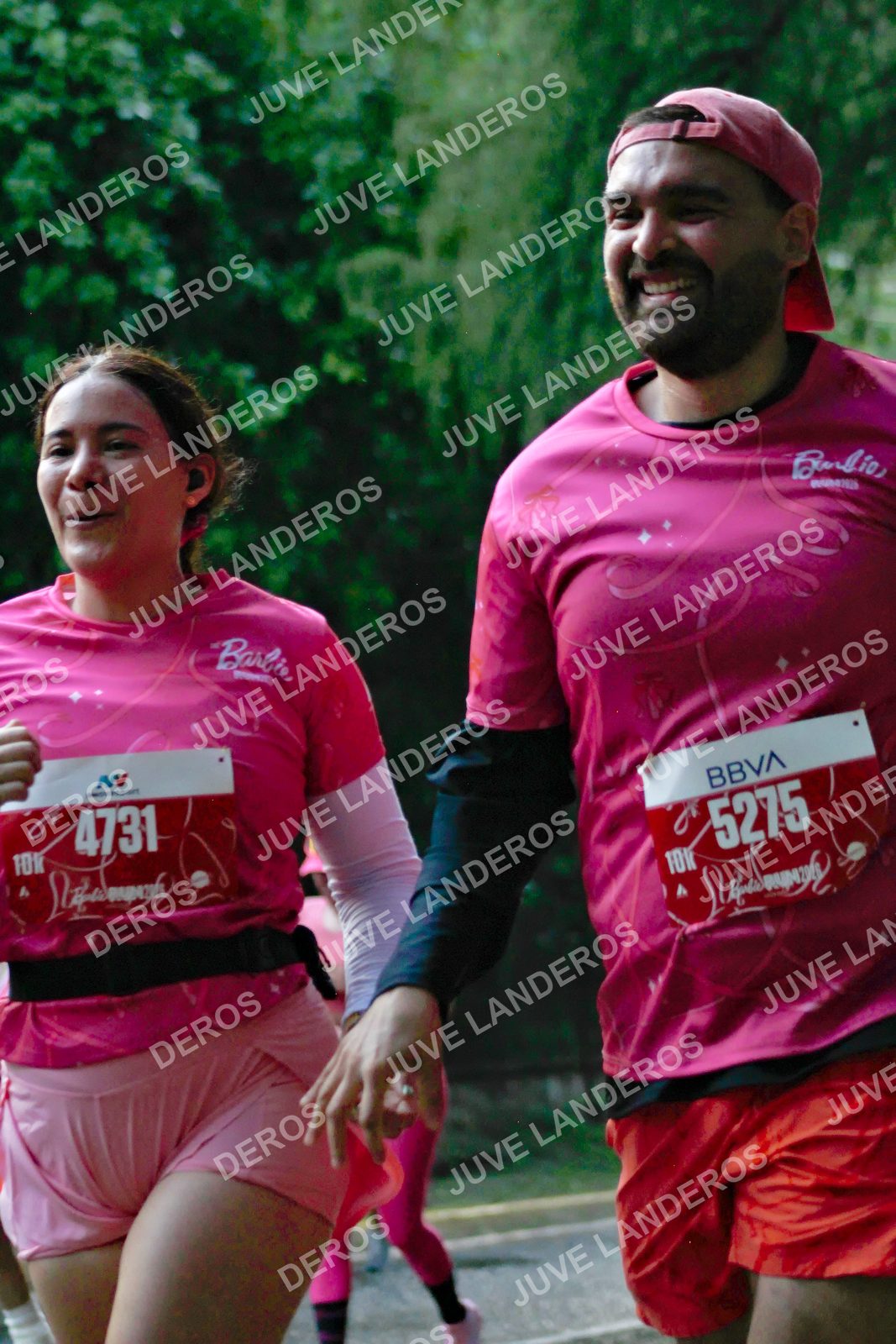 Foto del BARBIE RUN GUADALAJARA en Paseo Andares, Blvd. Puerta de Hierro 4965, Zapopan a las 07:40 · Ruta · dorsal 4731, 5275