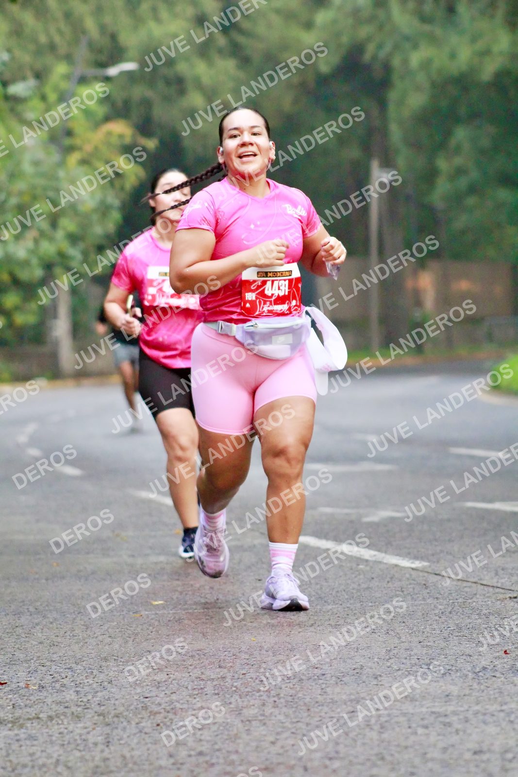 Foto del BARBIE RUN GUADALAJARA en Paseo Andares, Blvd. Puerta de Hierro 4965, Zapopan a las 07:17 · Ruta