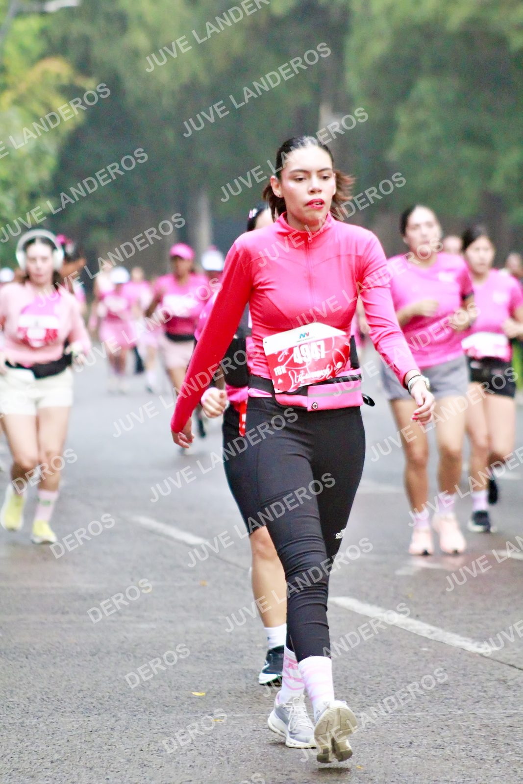 Foto del BARBIE RUN GUADALAJARA en Paseo Andares, Blvd. Puerta de Hierro 4965, Zapopan a las 07:07 · Ruta