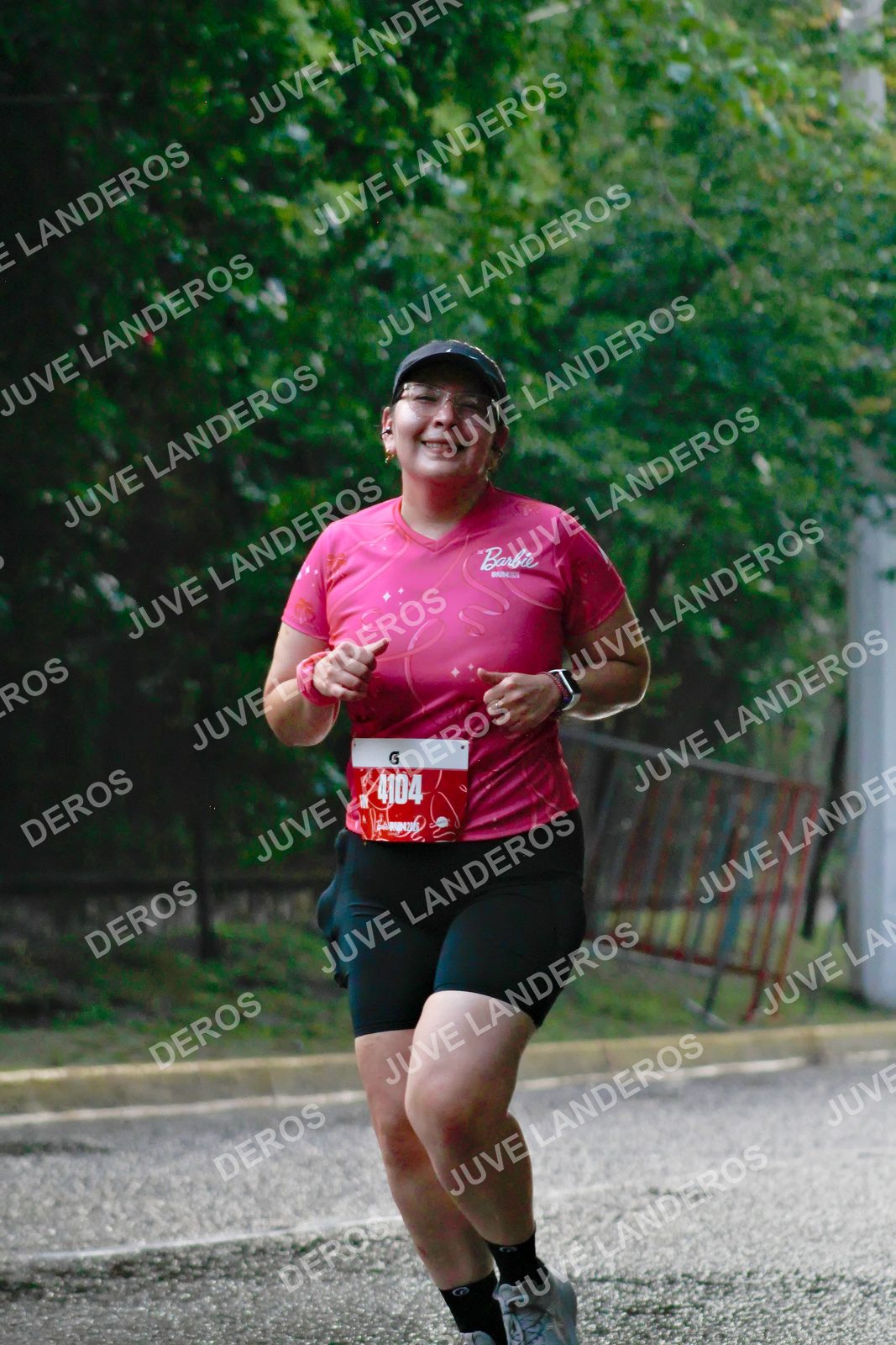 Foto del BARBIE RUN GUADALAJARA en Paseo Andares, Blvd. Puerta de Hierro 4965, Zapopan a las 07:41 · Ruta · dorsal 4104