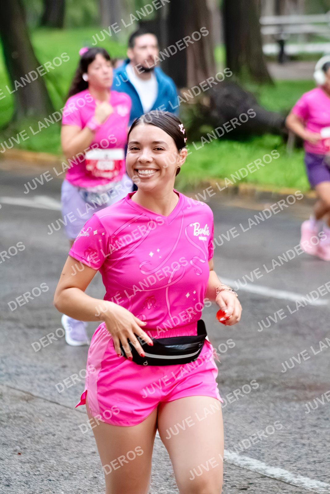 Foto del BARBIE RUN GUADALAJARA en Paseo Andares, Blvd. Puerta de Hierro 4965, Zapopan a las 07:03 · Ruta