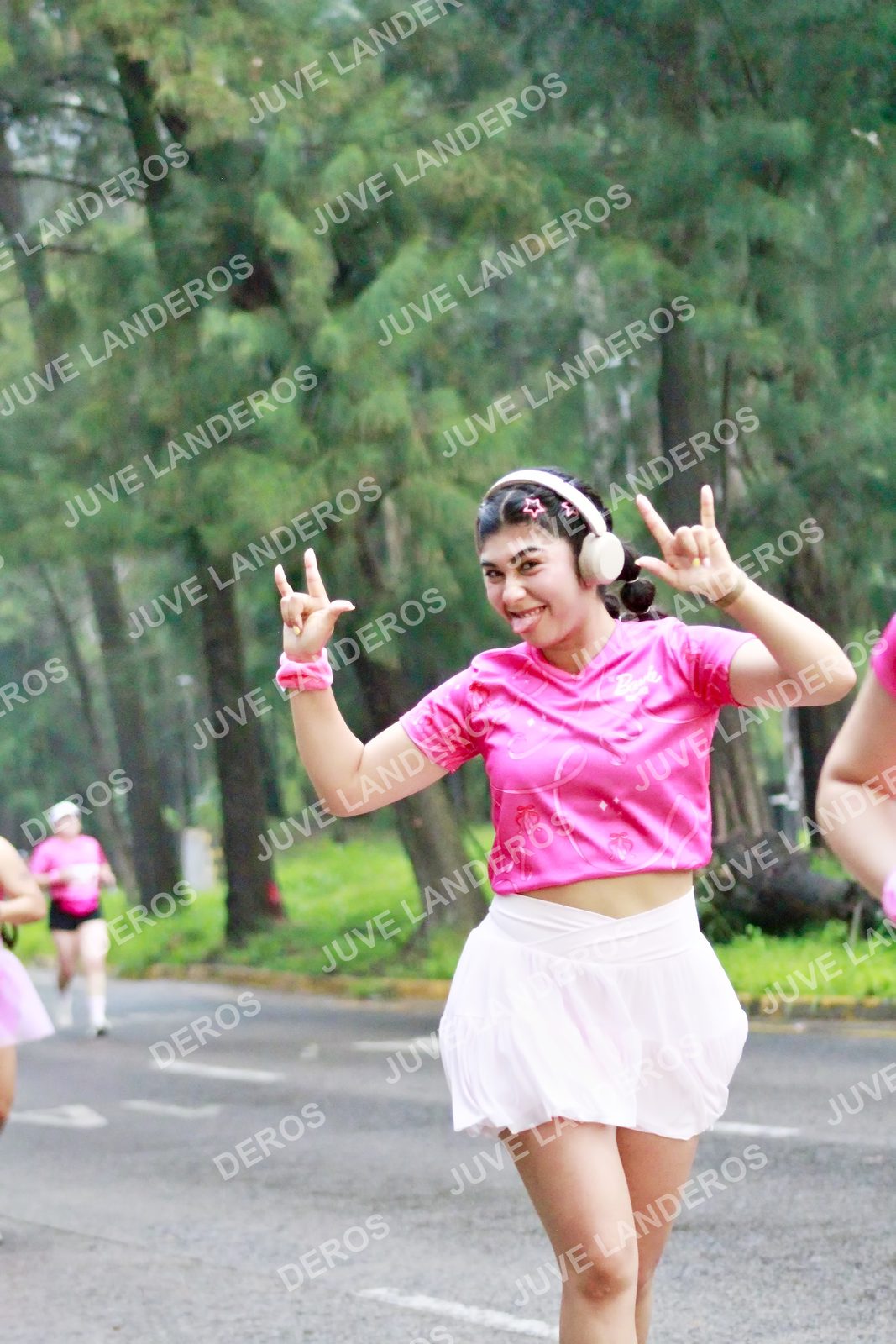 Foto del BARBIE RUN GUADALAJARA en Paseo Andares, Blvd. Puerta de Hierro 4965, Zapopan a las 07:08 · Ruta