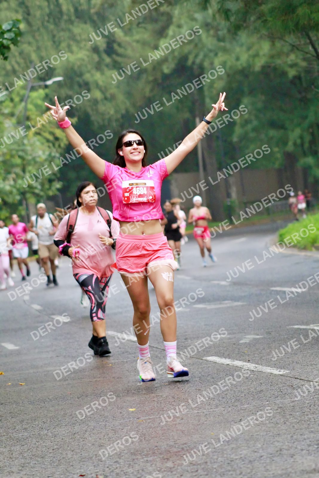 Foto del BARBIE RUN GUADALAJARA en Paseo Andares, Blvd. Puerta de Hierro 4965, Zapopan a las 07:08 · Ruta