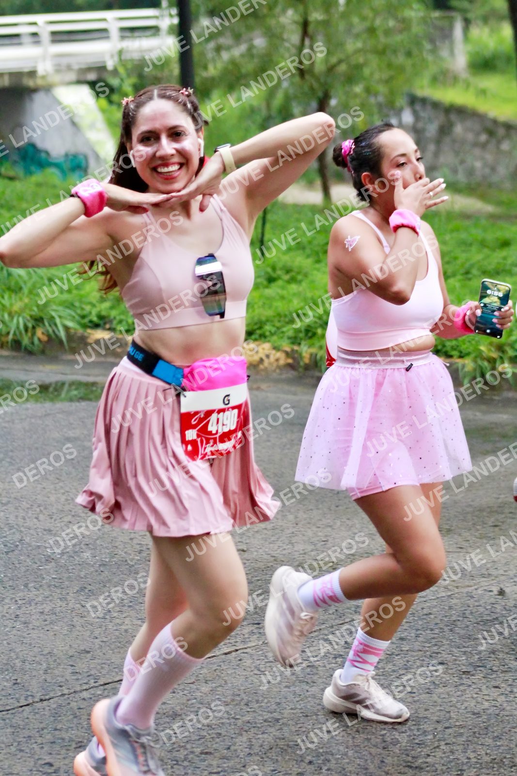 Foto del BARBIE RUN GUADALAJARA en Paseo Andares, Blvd. Puerta de Hierro 4965, Zapopan a las 07:05 · Ruta