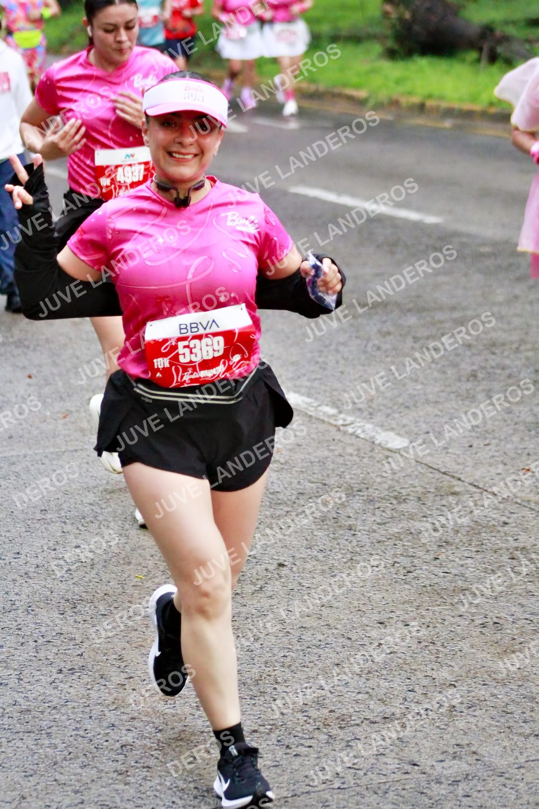 Foto del BARBIE RUN GUADALAJARA en Paseo Andares, Blvd. Puerta de Hierro 4965, Zapopan a las 07:05 · Ruta
