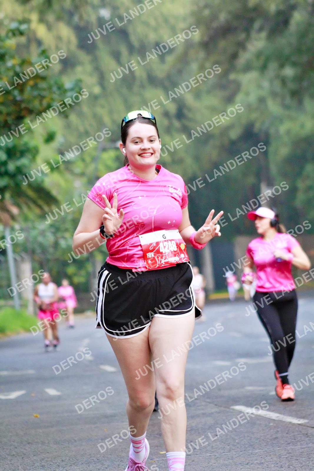 Foto del BARBIE RUN GUADALAJARA en Paseo Andares, Blvd. Puerta de Hierro 4965, Zapopan a las 07:14 · Ruta