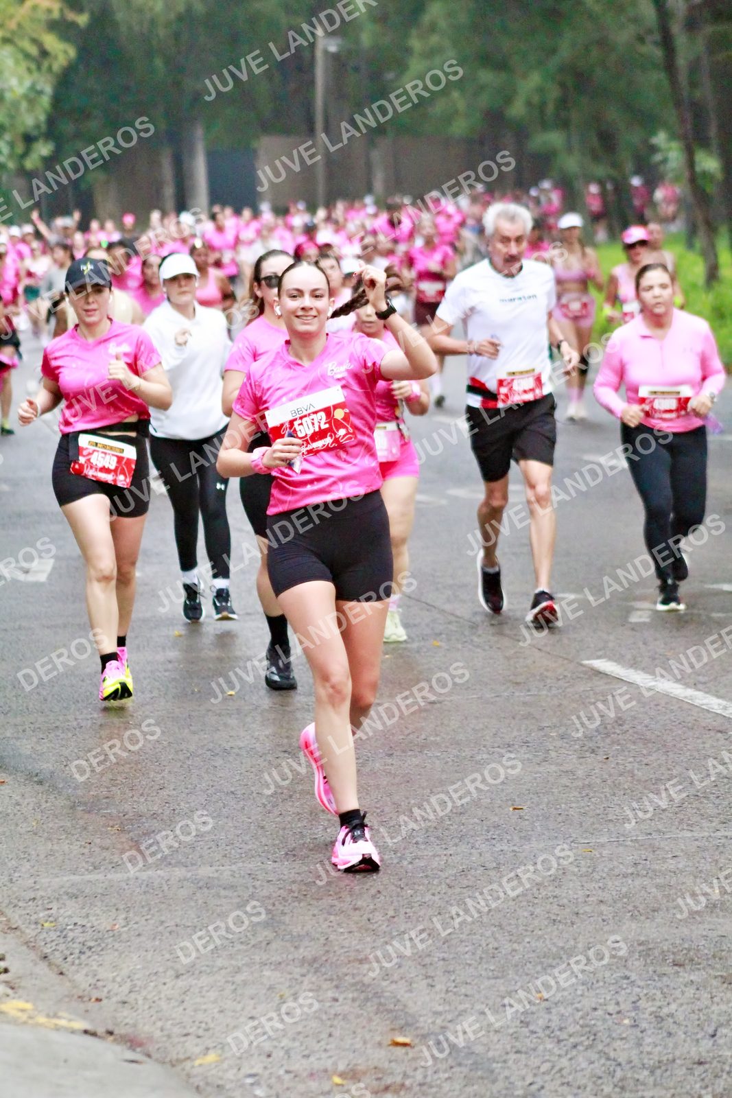 Foto del BARBIE RUN GUADALAJARA en Paseo Andares, Blvd. Puerta de Hierro 4965, Zapopan a las 07:04 · Ruta