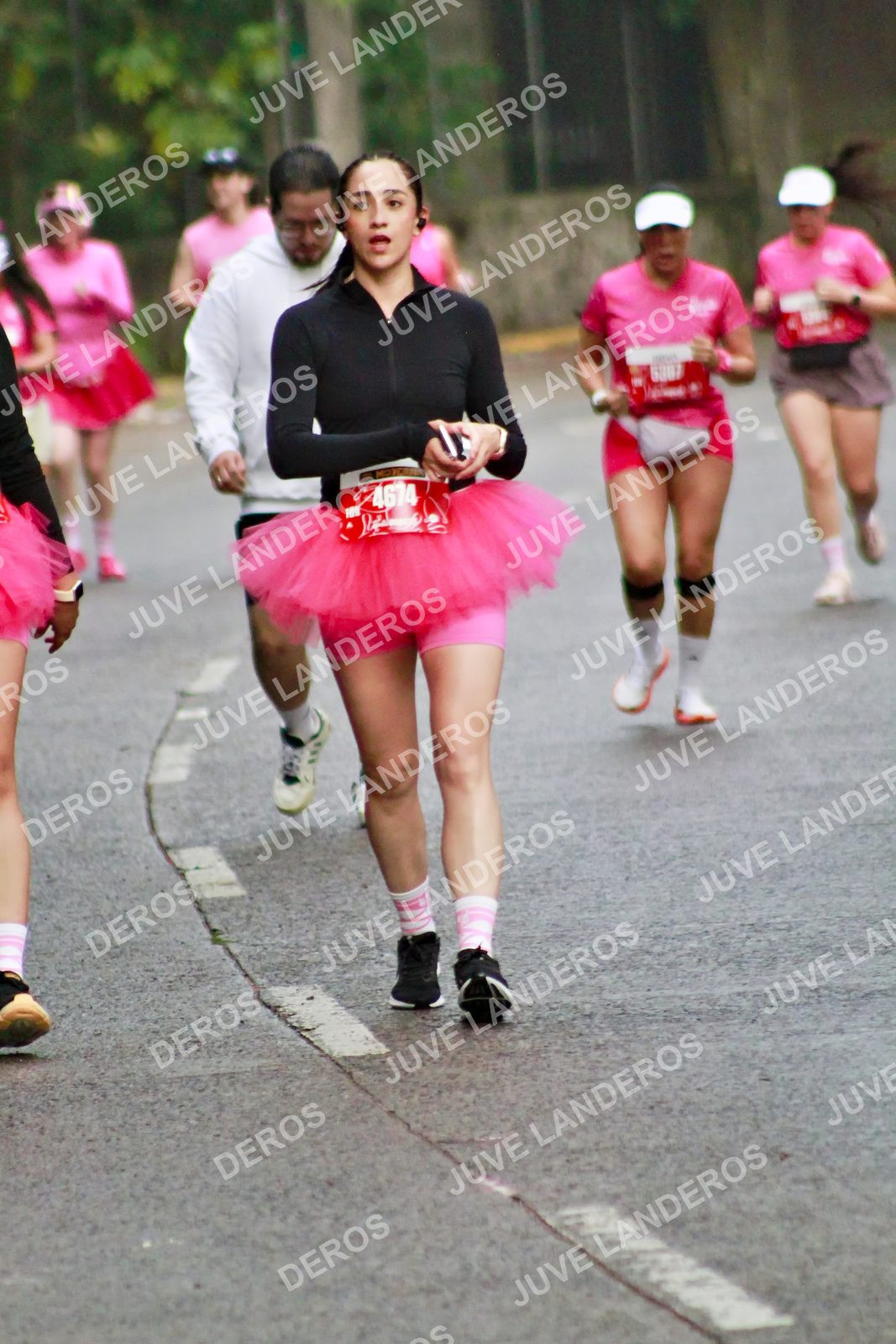Foto del BARBIE RUN GUADALAJARA en Paseo Andares, Blvd. Puerta de Hierro 4965, Zapopan a las 07:10 · Ruta